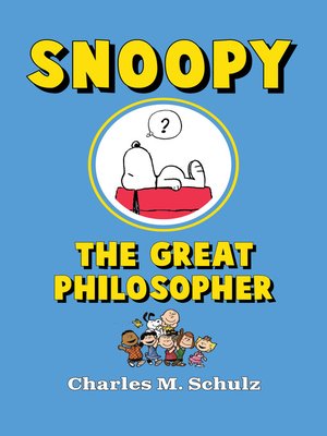 cover image of Snoopy the Great Philosopher